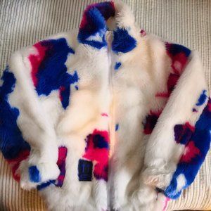 2013 Off-White™’s Faux-Fur Zip Anorak Coat